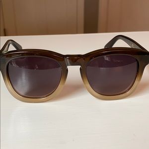Wildfox Classic Fox Sunglasses Ombre Brown